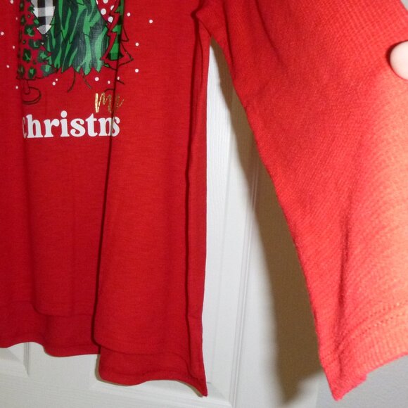 Holiday Time- Women’s Christmas pull-over long sleeve shirt - Picture 4 of 5